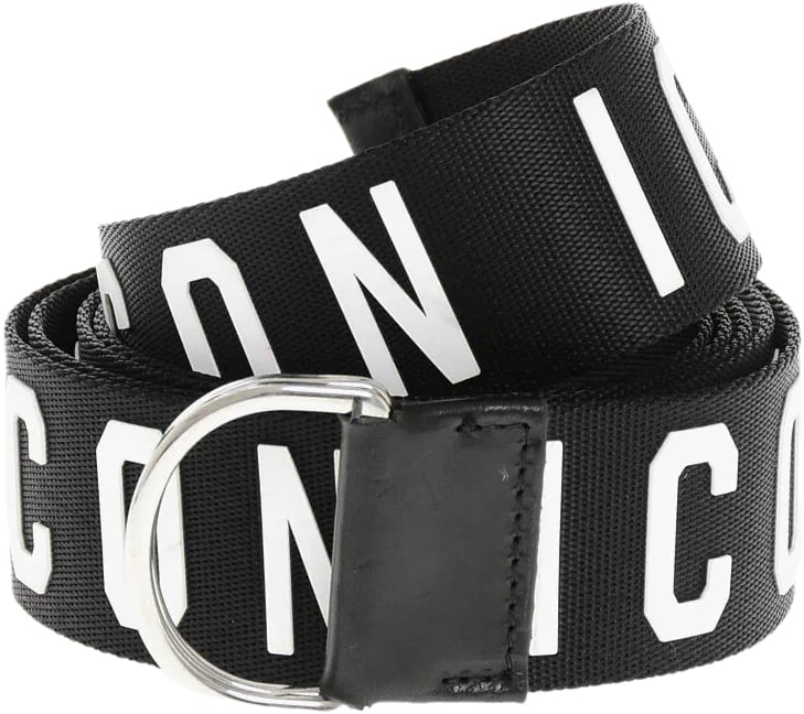 Dsquared2 Be Icon Logo Tape Belt