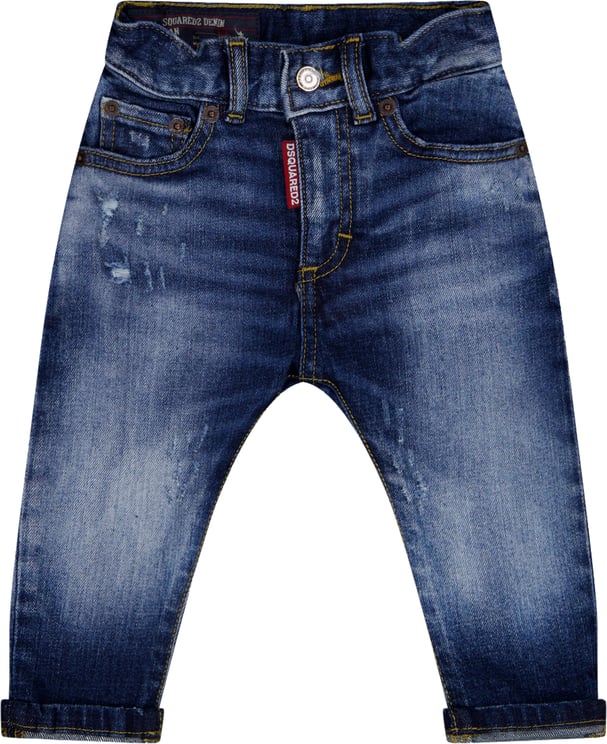 Dsquared2 Dsquared2 Baby Jongens Jeans In Blauw