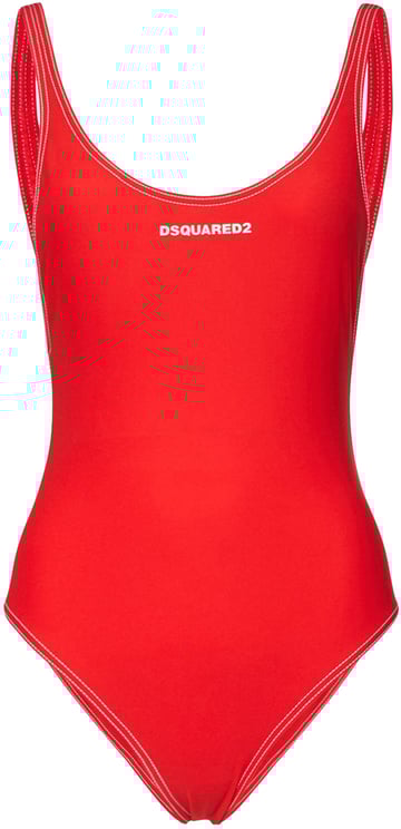 Dsquared2 Modern red swimsuit