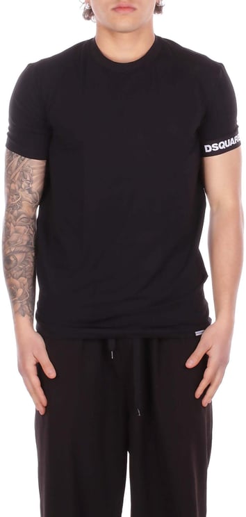 Dsquared2 T-Shirts And Polos Black