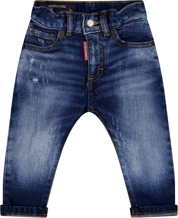 Dsquared2 Dsquared2 Baby Jongens Jeans In Blauw