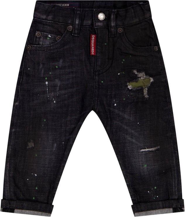 Dsquared2 Dsquared2 Baby Jongens Jeans In Zwart