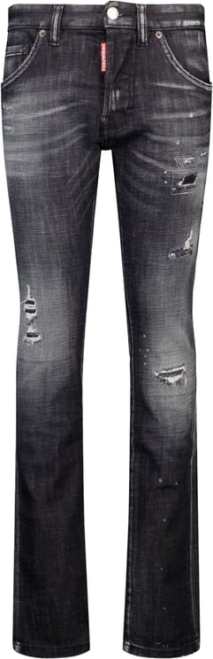Dsquared2 Dsquared2 Kinder Jongens Jeans In Zwart