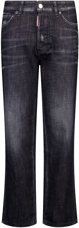 Dsquared2 Dsquared2 Kinder Jongens Jeans In Zwart