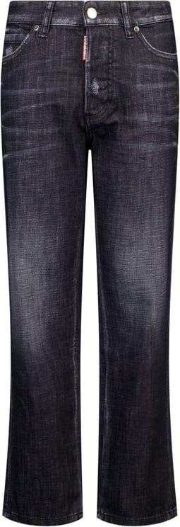 Dsquared2 Dsquared2 Kinder Jongens Jeans In Zwart