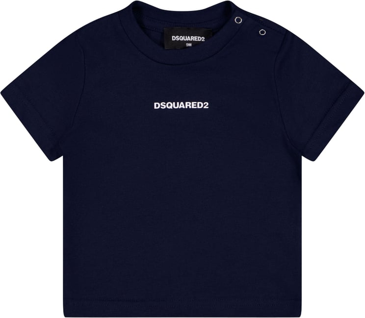 Dsquared2 Dsquared2 Baby Jongens T-Shirt In Navy