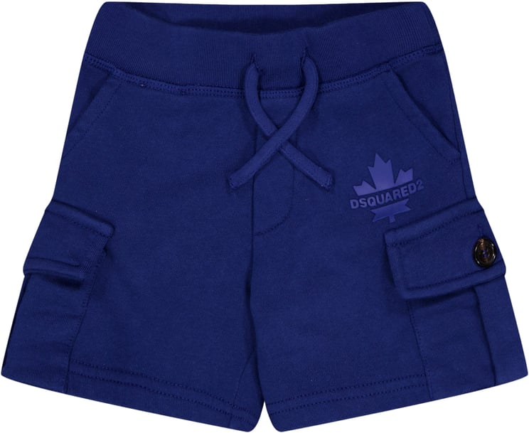 Dsquared2 Dsquared2 Baby Jongens Shorts In Cobalt Blauw
