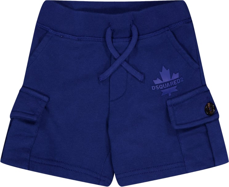 Dsquared2 Dsquared2 Baby Jongens Shorts In Cobalt Blauw