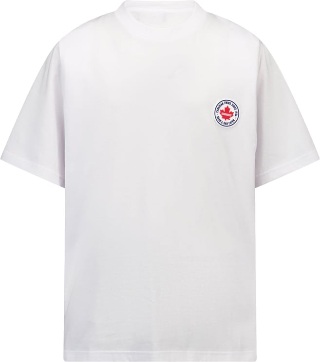 Dsquared2 Dsquared2 Kinder Jongens T-Shirt In Wit