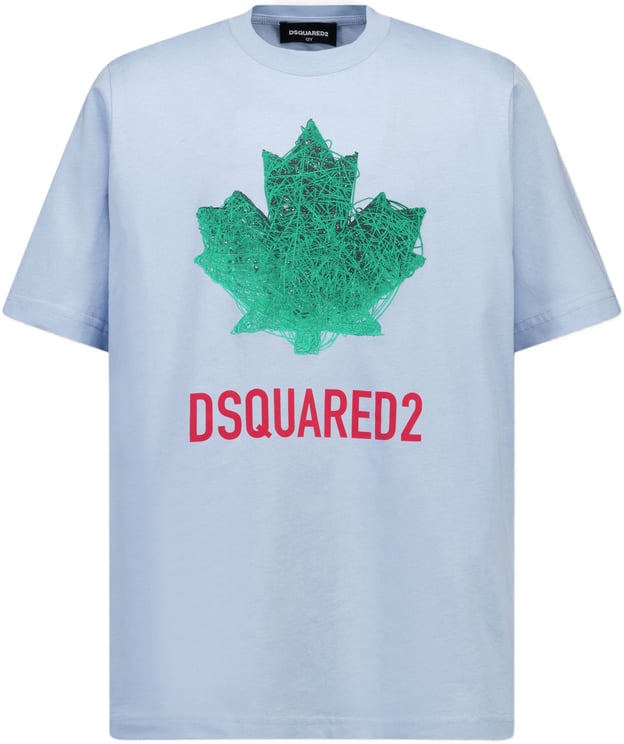 Dsquared2 Dsquared2 Kinder Jongens T-Shirt In Licht Blauw