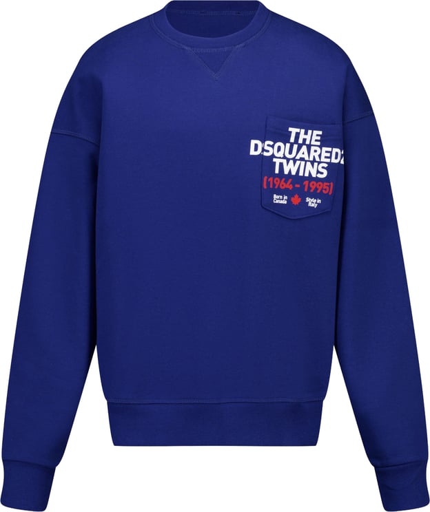 Dsquared2 Dsquared2 Kinder Jongens Trui In Cobalt Blauw
