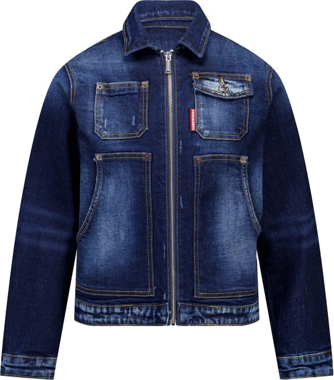 Dsquared2 Dsquared2 Kinder Jongens Spijkerjassen In Jeans