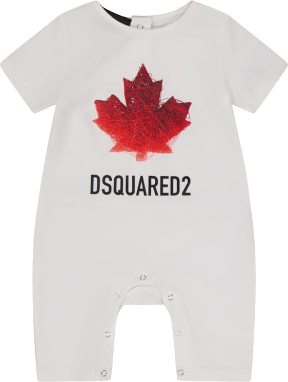 Dsquared2 Dsquared2 Baby Jongens Boxpakje In Wit