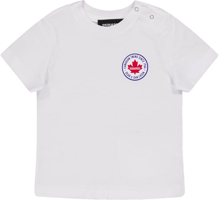 Dsquared2 Dsquared2 Baby Jongens T-Shirt In Wit