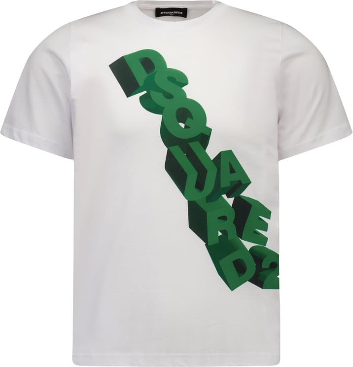 Dsquared2 Dsquared2 Kinder Jongens T-Shirt In Wit