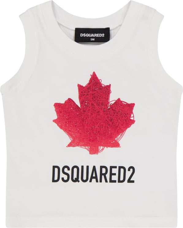Dsquared2 Dsquared2 Baby Jongens T-Shirt In Wit
