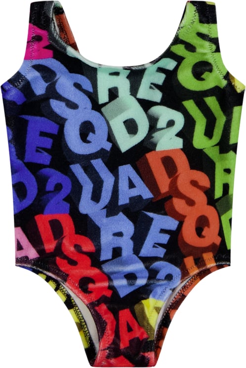 Dsquared2 Dsquared2 Baby Meisjes Zwemkleding In Zwart