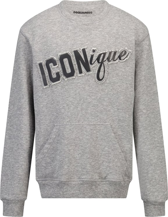 Dsquared2 Dsquared2 Kinder Unisex Trui In Grijs
