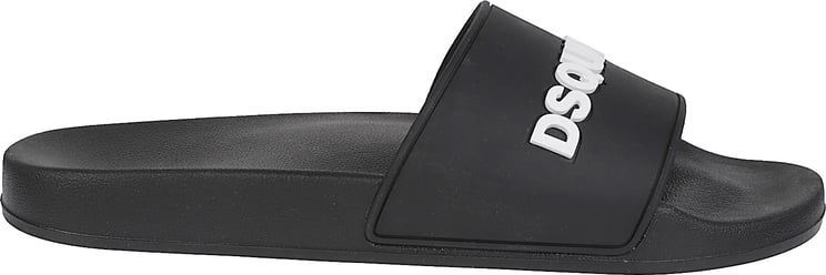 Dsquared2 Logo Slides Black