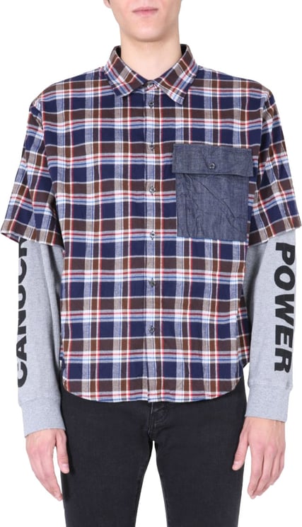 Dsquared2 Double-Sleeve Casual Shirt With Classic Collar