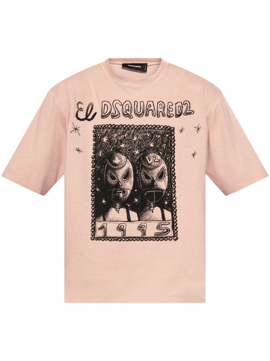 Dsquared2 T-Shirts And Polos Light Pink