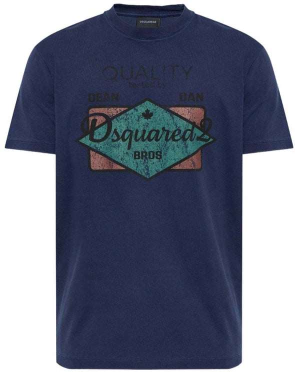 Dsquared2 T-Shirts And Polos Blue