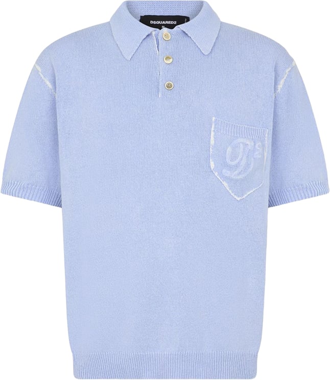 Dsquared2 T-Shirts And Polos Blue