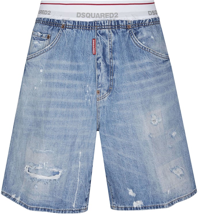 Dsquared2 Surfer Short Blue