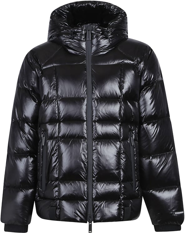 Dsquared2 3d Down Jacket Black
