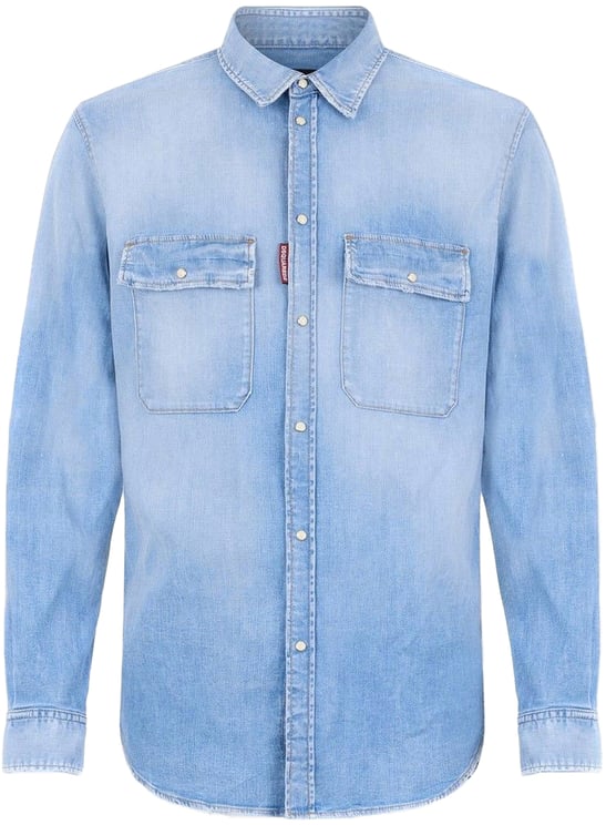Dsquared2 Shirts Blue