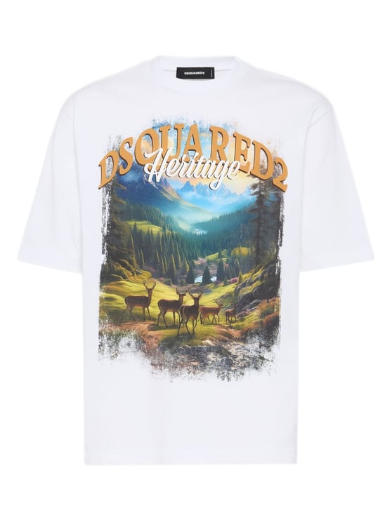 Dsquared2 T-Shirts And Polos Blanc