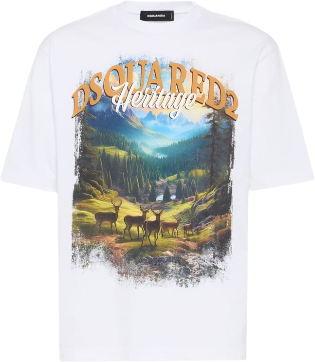 Dsquared2 T-Shirts And Polos Blanc