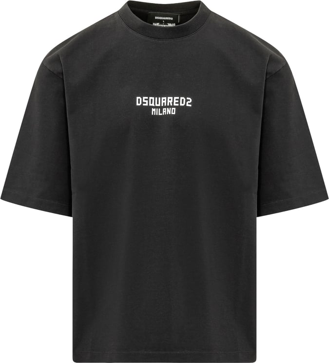 Dsquared2 T-shirt Loose Fit con Stampa Logo