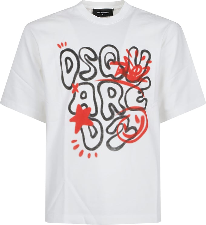 Dsquared2 Loose Fit T-shirt White