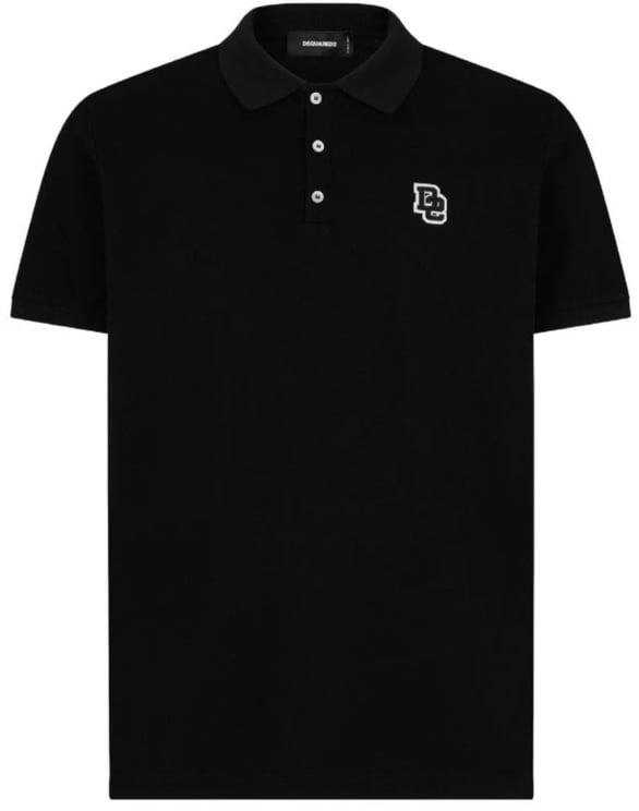 Dsquared2 Tennis Fit D2 Logo Polo Shirt