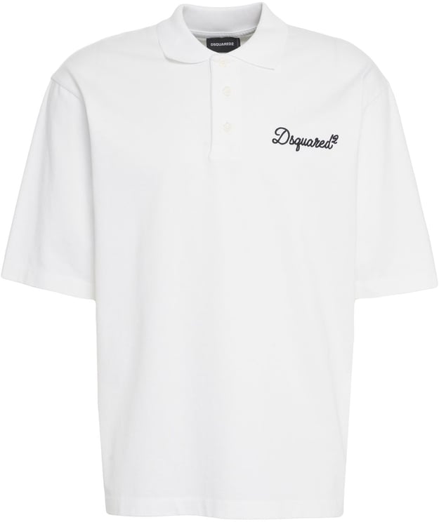 Dsquared2 Polo shirt with logo embroidery