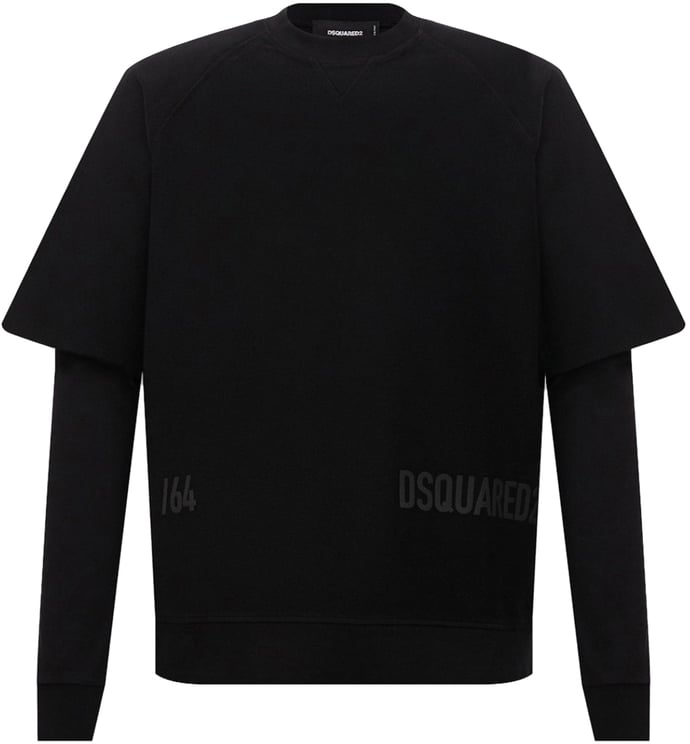 Dsquared2 Cool Fit Double Layer Logo Sweatshirt