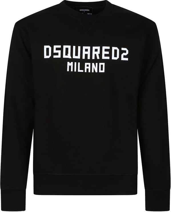 Dsquared2 Logo Print Cool Sweatshirt Black