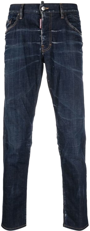 Dsquared2 pantalone 5 tasche darkblue (navy)