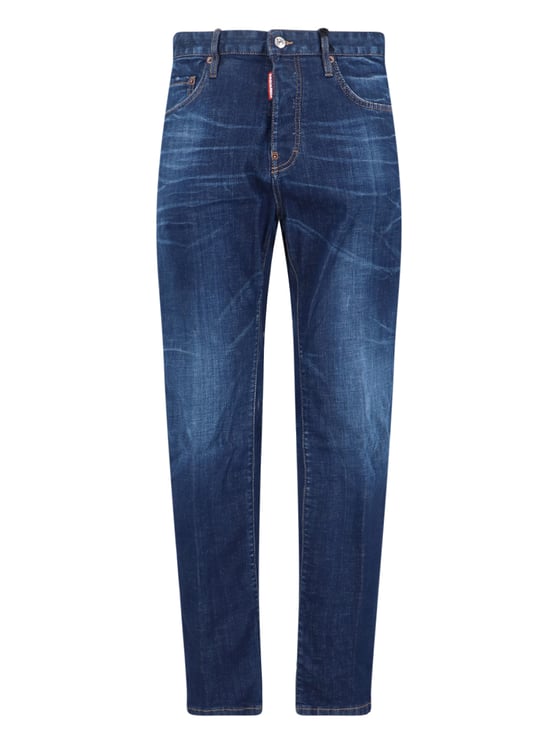 Dsquared2 Logo Jeans – Blue