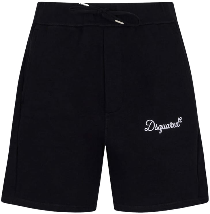 Dsquared2 Zwarte korte broek