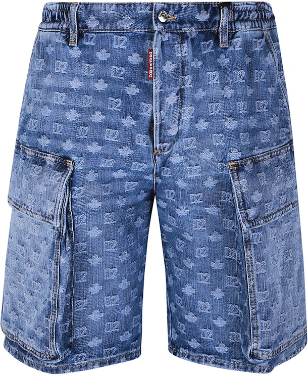 Dsquared2 Utility Short Blue