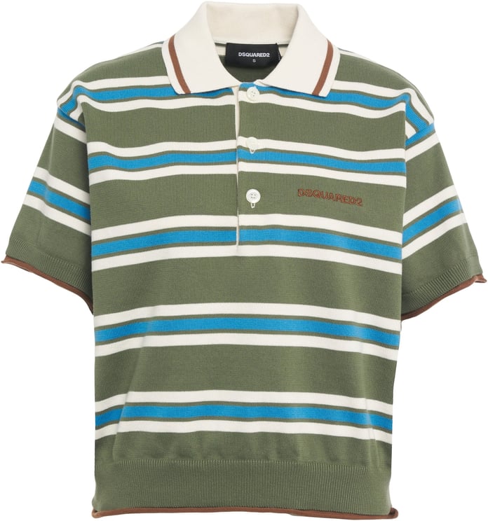 Dsquared2 Striped polo shirt