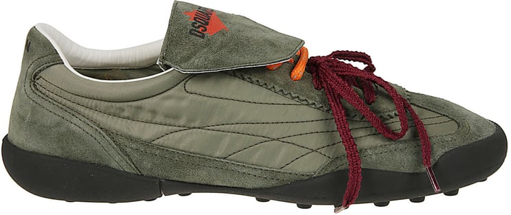 Dsquared2 Soccer Lace-up Low Top Sneakers Green