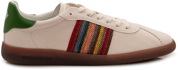 Dsquared2 Sneakers in Tela con Inserti Multicolore
