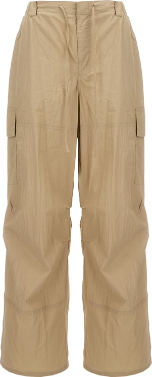 DUNST Dunst Beige cotton blend cargo pant