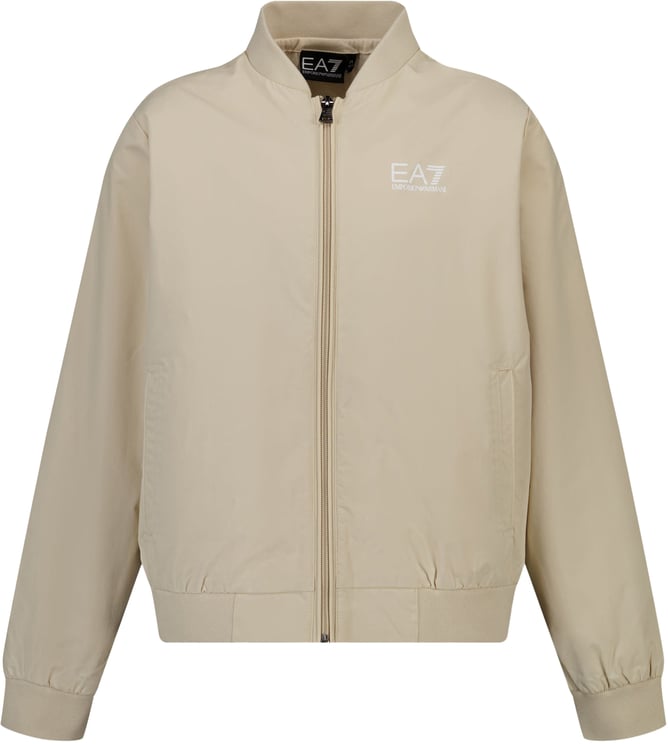 EA7 EA7 Kinder Jongens Zomerjas In Beige