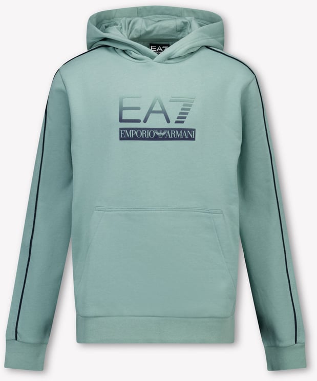 EA7 EA7 Kinder Jongens Trui In Mint