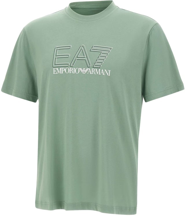 EA7 T-Shirts And Polos Green