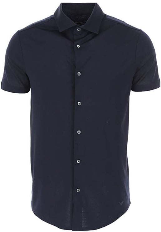 EA7 Emporio Armani Jersey Shirt Blue Navy